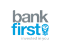 A logo of BankFirst in the banking and financial services sector.