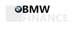 A logo of BMWfinance in the automotive financial services sector.