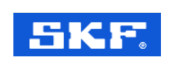 A logo of SKF in the industrial engineering sector.
