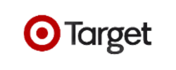 A logo of Target in the retail department store sector.