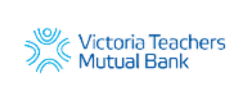 A logo of Victoria Teachers Mutual Bank in the financial services sector.