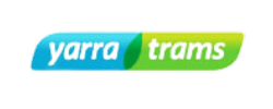 A logo of Yarra Trams in the public transport sector.